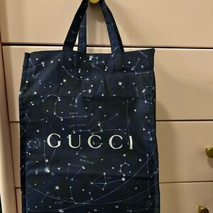 Gucci Dark Blue Celestial Tote
